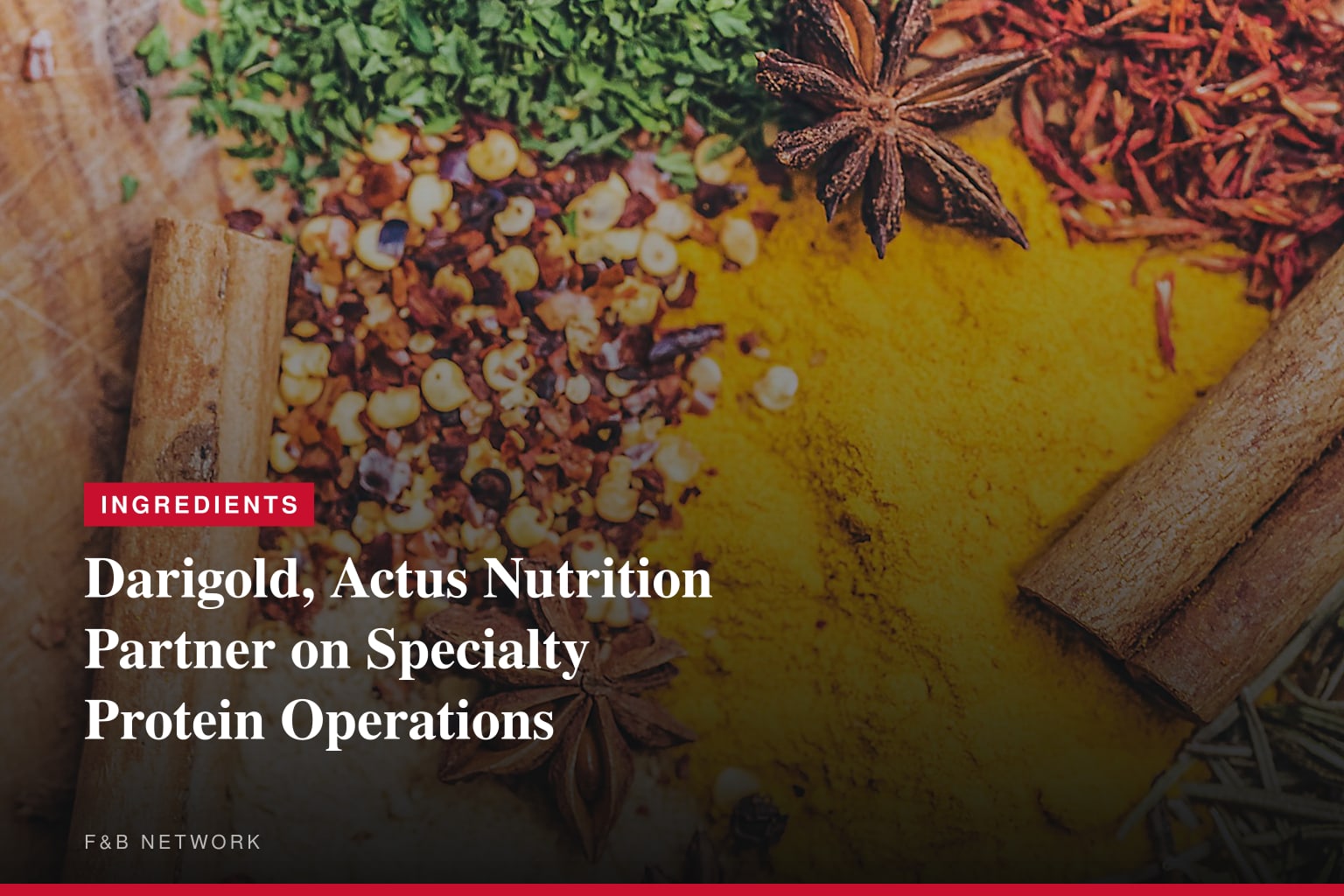Darigold, Actus Nutrition Partner on Specialty Protein Operations