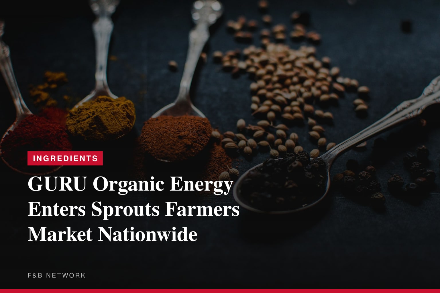 GURU Organic Energy élargit sa présence aux États-Unis avec son arrivée chez Sprouts Farmers Market