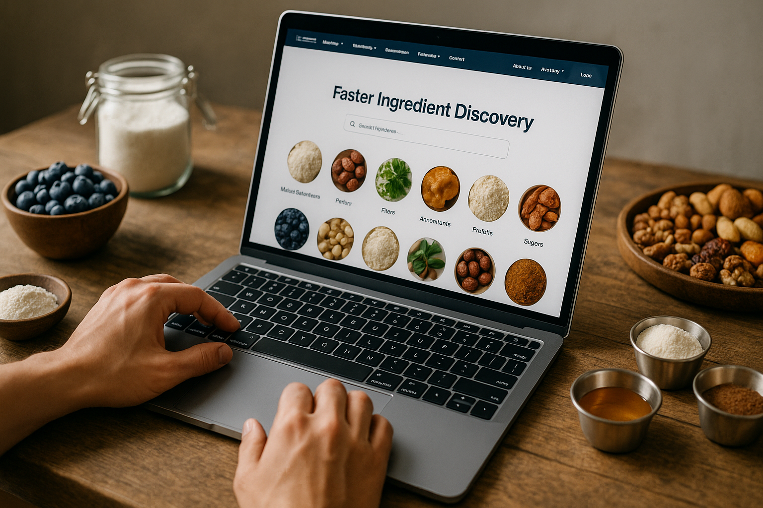 Icon Foods Redesigns Website for Faster Ingredient Discovery
