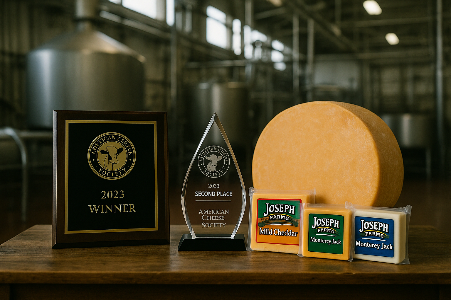 Joseph Farms Wins Two Awards at American Cheese Society