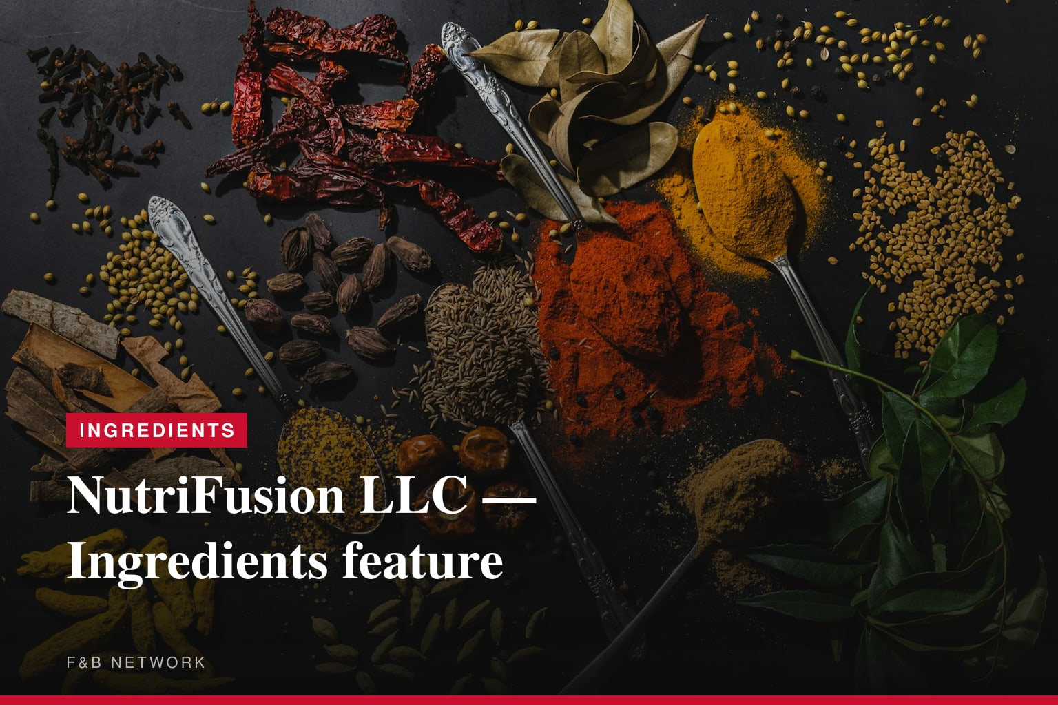 NutriFusion LLC — Ingredients feature