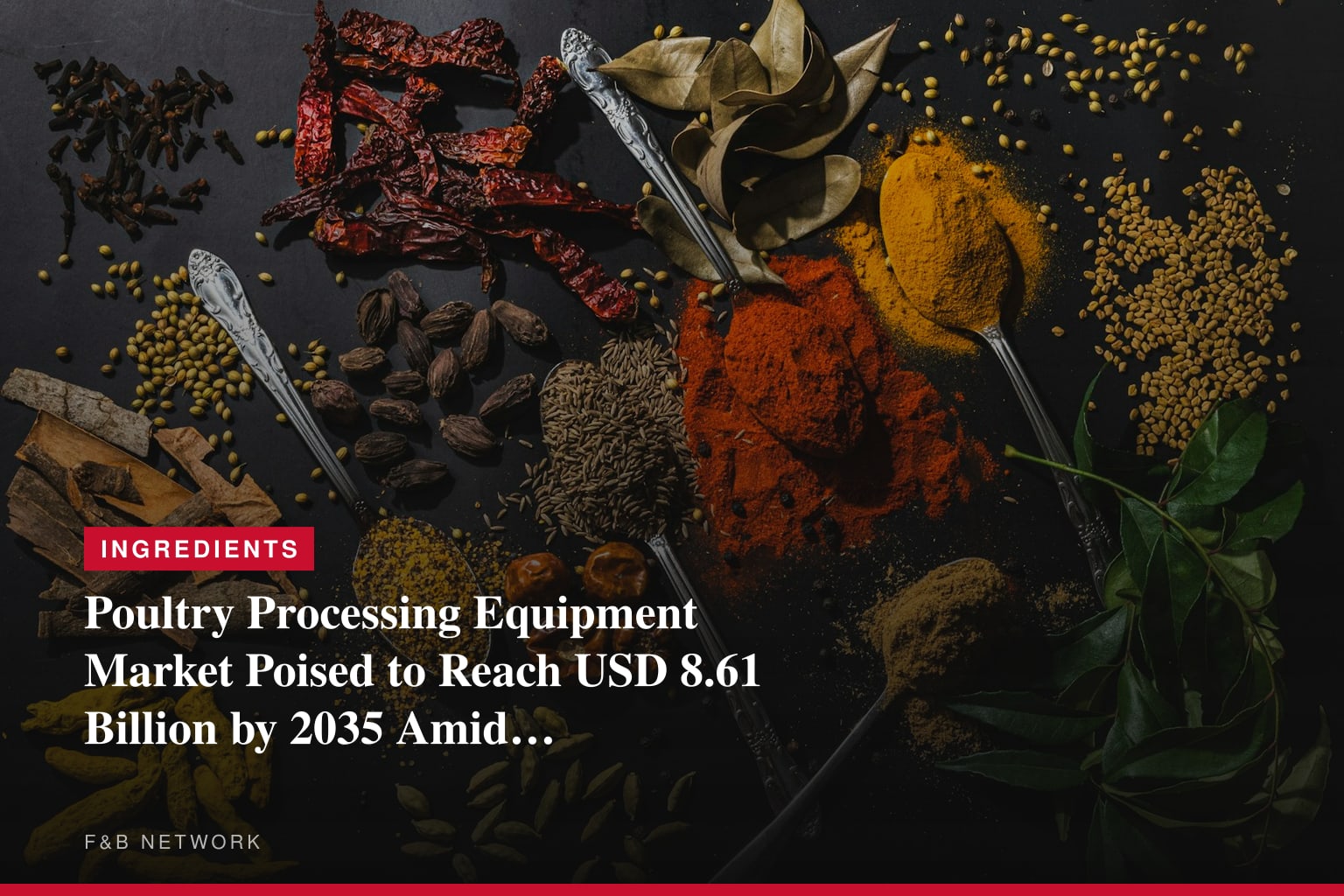 Poultry Processing Equipment Market Poised to Reach USD 8.61 Billion by 2035 Amid Rising Demand for Processed Poultry Products