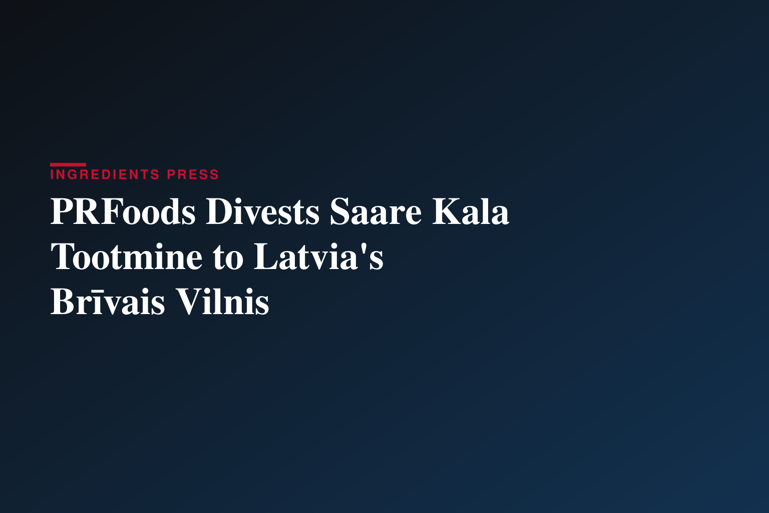 Saare Kala Tootmine OÜ osa müügi lõpuleviimine 